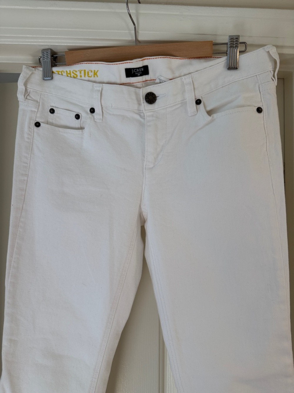 J. Crew Women's Skinny Jeans in White